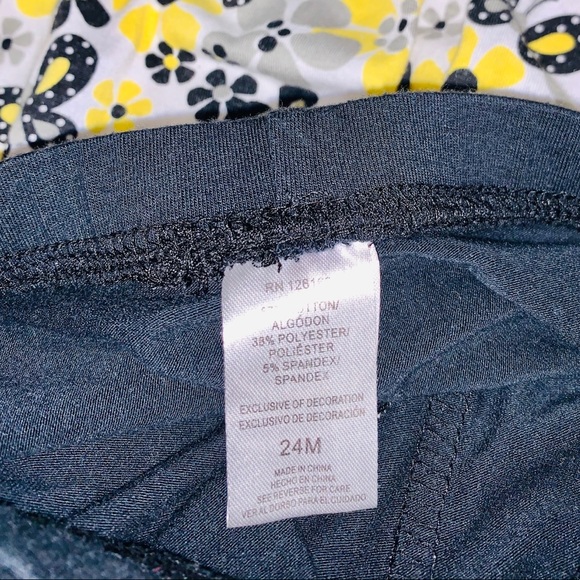 2T 24M bubble top outfit with ruffle leggings set - Picture 9 of 9